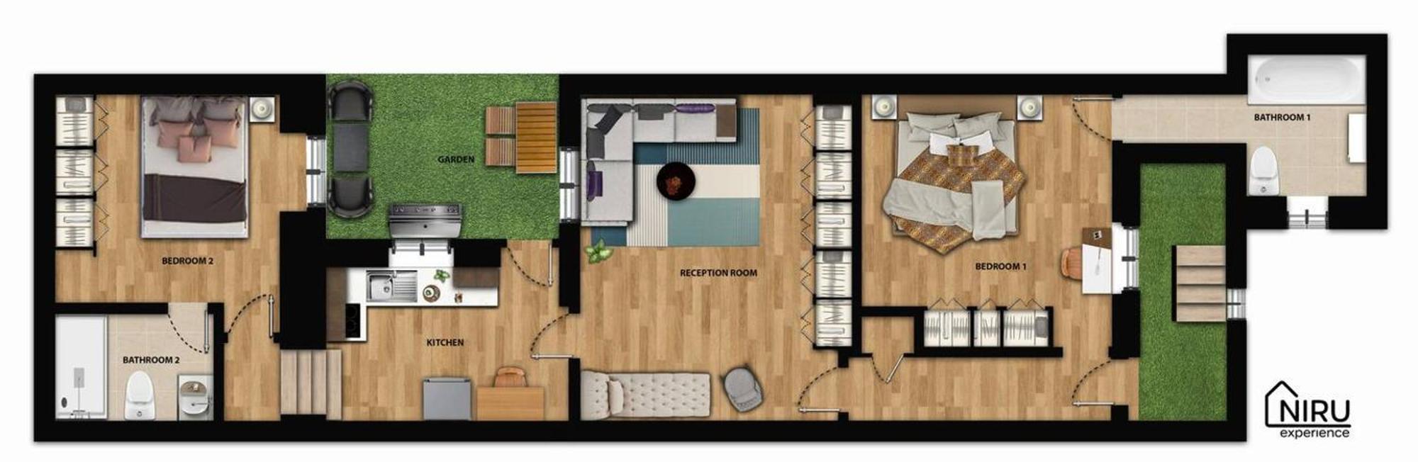 Niru Experience Hidden Gem In Chelsea 2Bd 2Ba Lägenhet London Exteriör bild